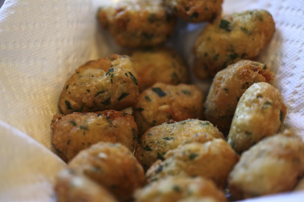 Codfish Fritters aka Bolinhos de Bacalhau