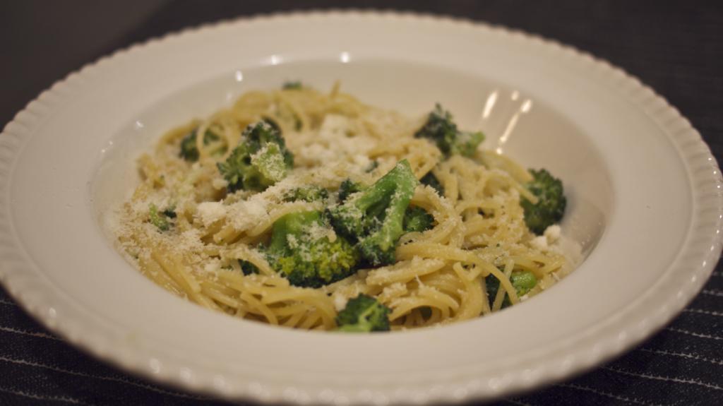 Spaghettini with Broccoli