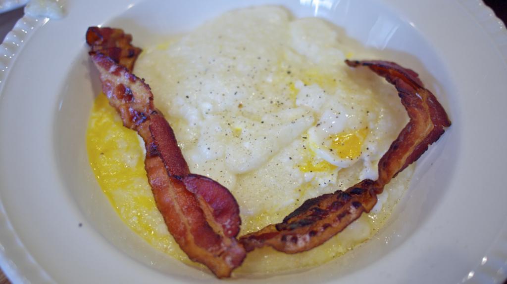 Grits and Eggs with a twist Gourmetcentric