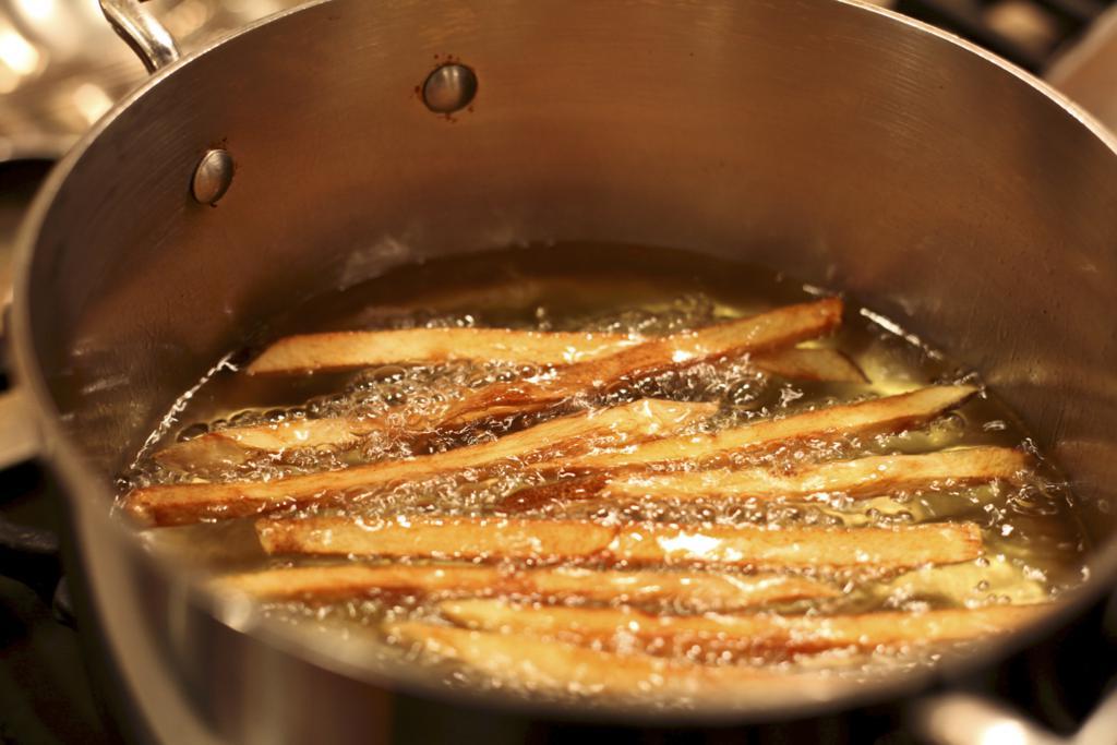 French Fries Cooked in Duck Fat